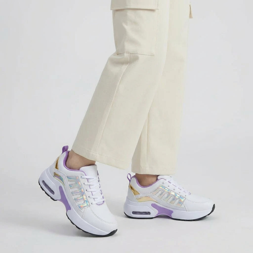 Ténis de Plataforma Respiráveis – Casuais de Verão