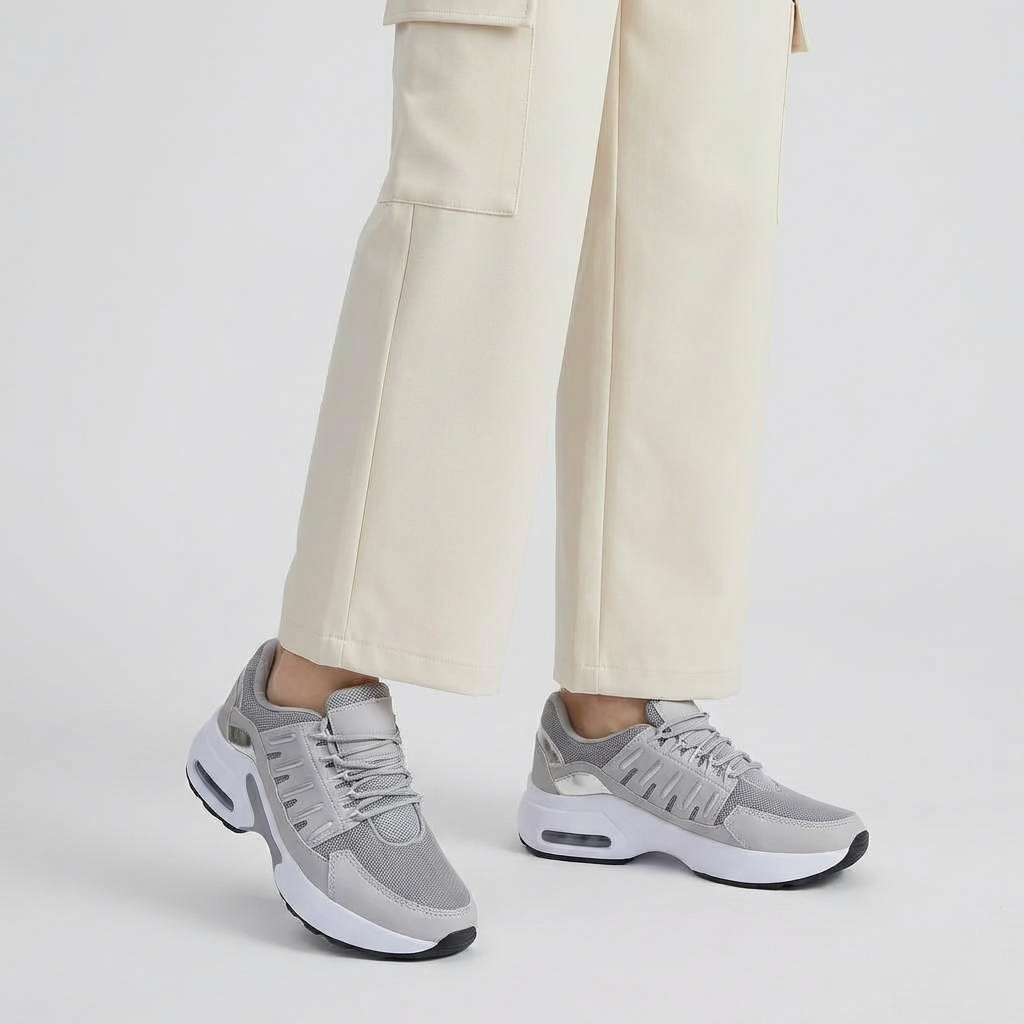 Ténis de Plataforma Respiráveis – Casuais de Verão