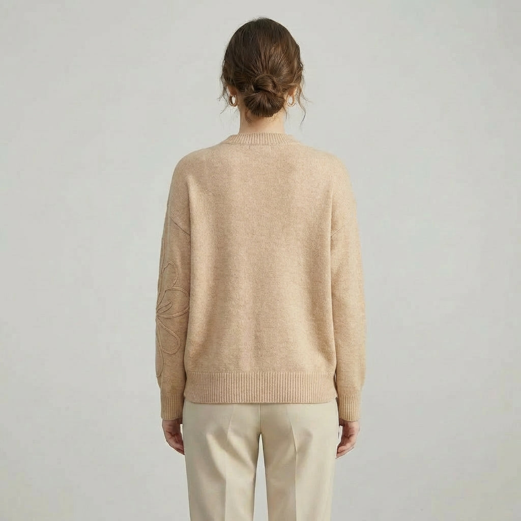 Sweat com Estampa de Flores