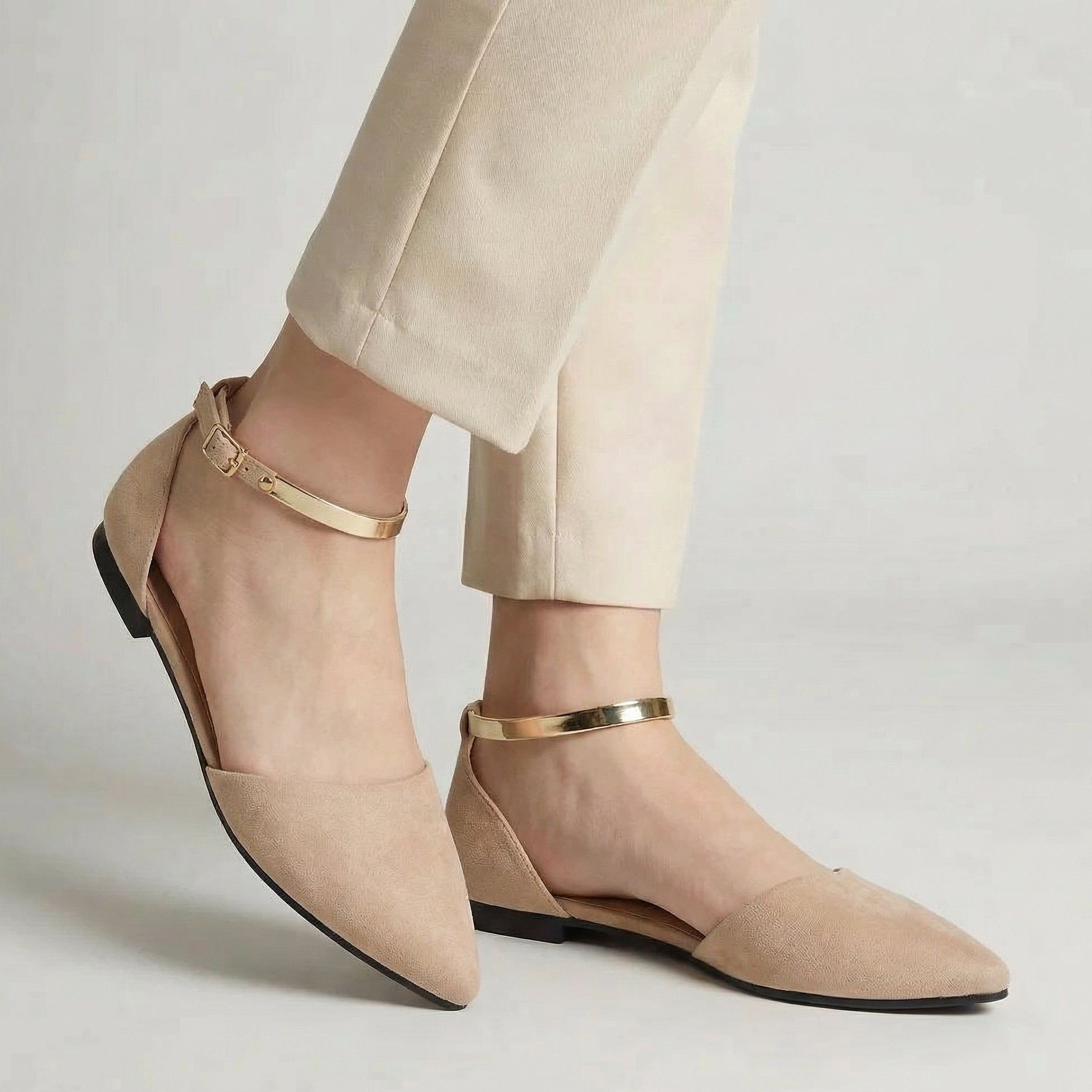 Sandálias Baixas de Ponta Fina